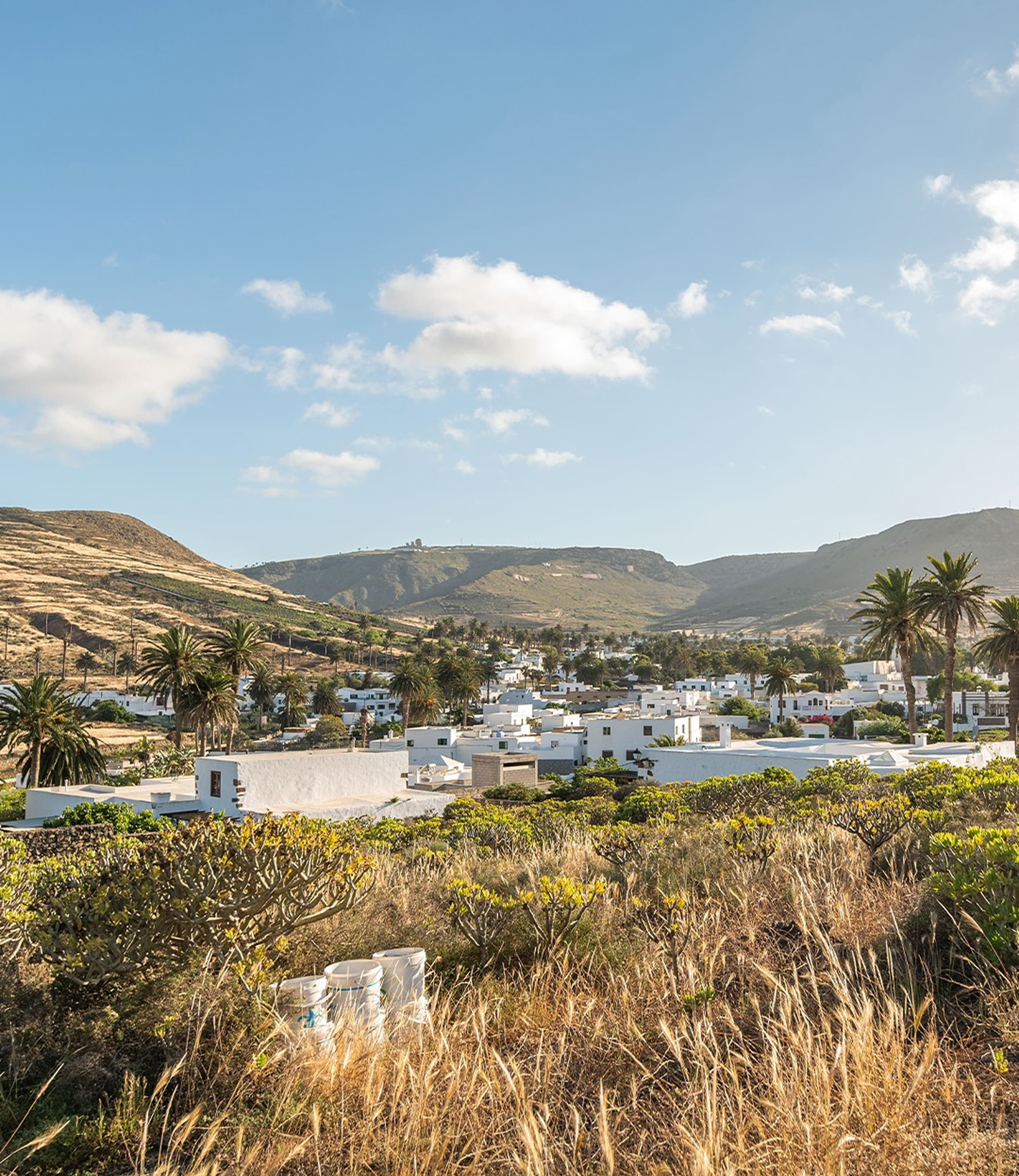 Imagen del pueblo de Haria